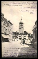AK St. Imier, L`église et la place de marché